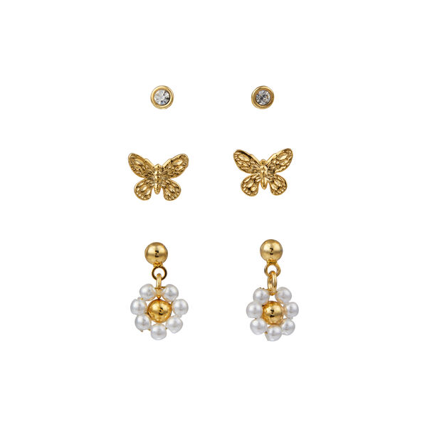 Butterfly, Pearl Flower & Swarovski&reg; Stud Ear Party, Orelia