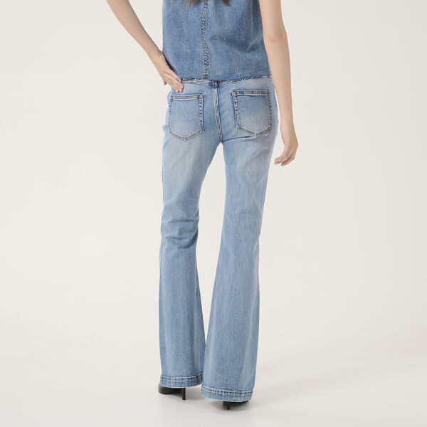 DangoMW 144 High X-Wide Bootcut, lysebl&aring; retrovask, My Essential Wardrobe