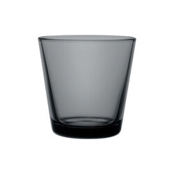 Kartio glass, m&oslash;rk gr&aring;, Iittala