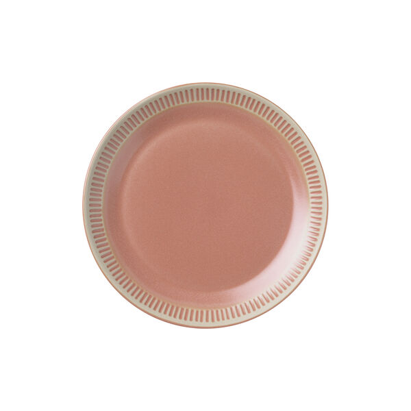 Colorit asjett &Oslash; 19 cm, coral, Knabstrup Keramik