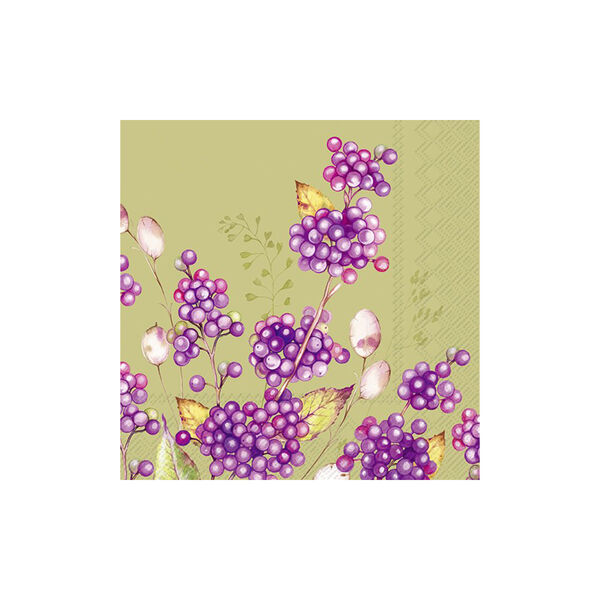 Lunsjserviett, bernadette gr&oslash;nn, Vinding