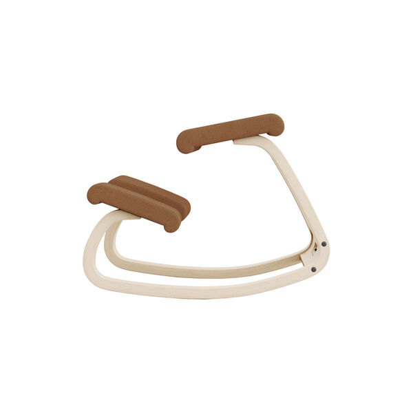 Variable™ knestol, orange/natur Variable™ knestol, orange/natur, Varier Furniture