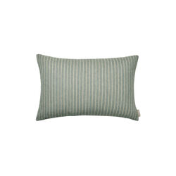 Stripes cushion, green, ELVANG
