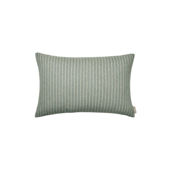 Stripes cushion, green, ELVANG