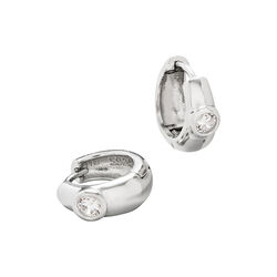 Dome Hoops White, Philippa Studios