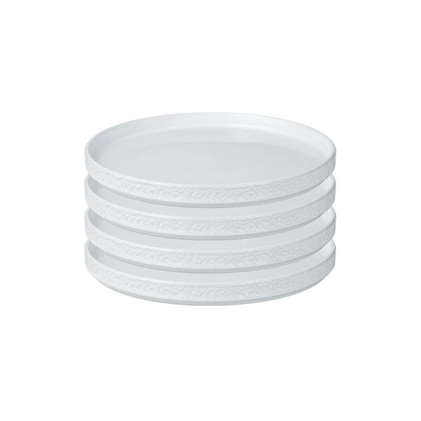 Servicen C Tallerken 25 cm 4-pk, hvit, VARGEN & THOR