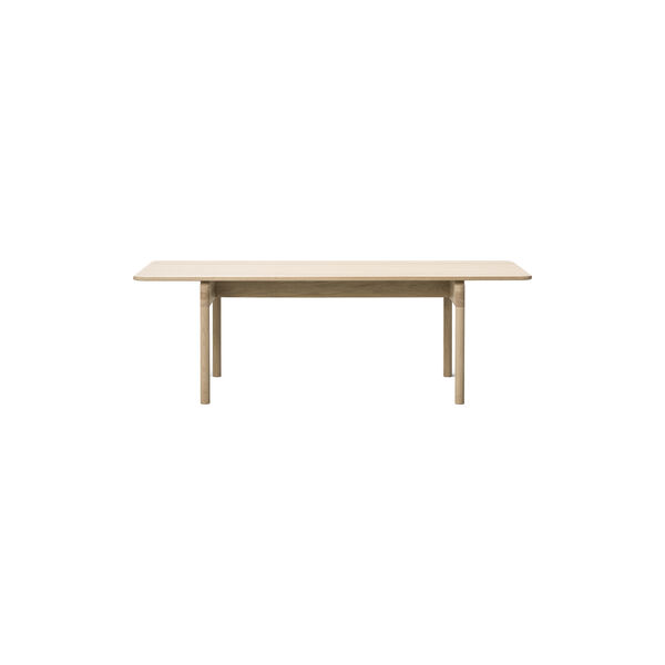 Post Table 225 cm, s&aring;pebehandlet eik, Fredericia Furniture