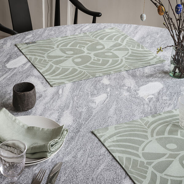 EASTER RUSTIC spisebrikker, light green EASTER RUSTIC spisebrikker, light green, Georg Jensen Damask