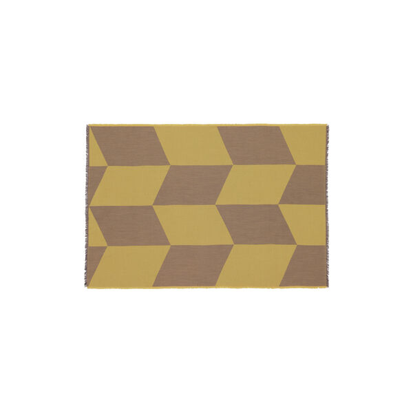 Sway pledd, mustard, Muuto