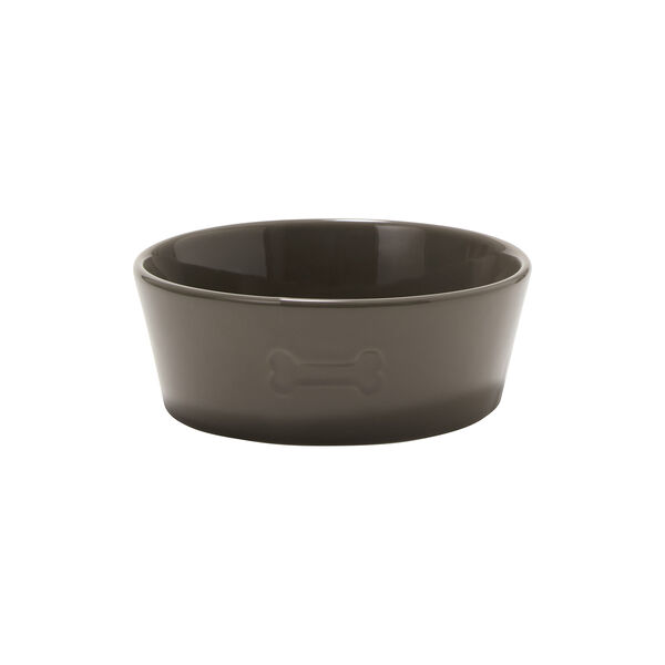 Stoneware hundekopp Small, stone, Lexington