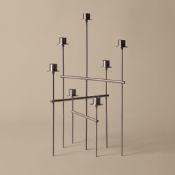 Elysia Kandelaber, stainless steel, Ferm Living