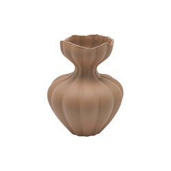 Flow vase, light brown, Enzo de Gasperi