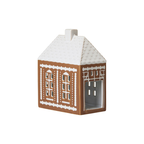 Gingerbread lyshus, brun, K&auml;hler