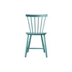 J46 stol, petrolbl&aring;, FDB M&oslash;bler