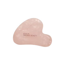Rose Quartz Gua Sha, Evolve Organic Beauty