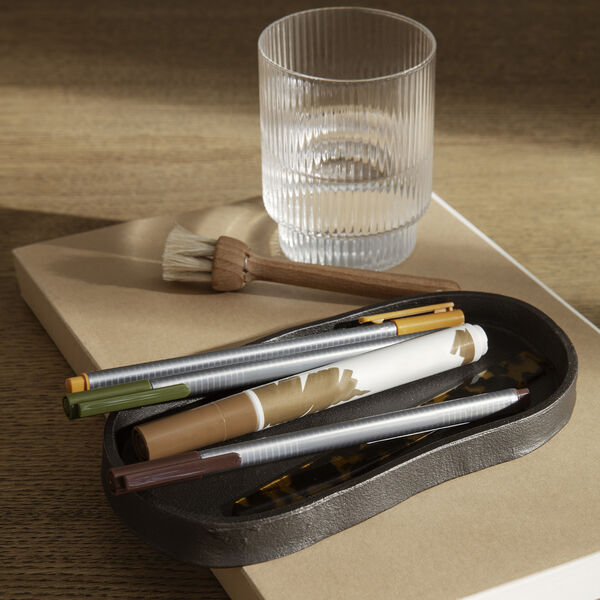 Ripple vannglass 4 stk., klar Ripple vannglass 4 stk., klar, ferm LIVING