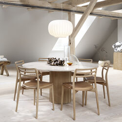 Vipp481 Cabin stol, lys eik/sand, Vipp