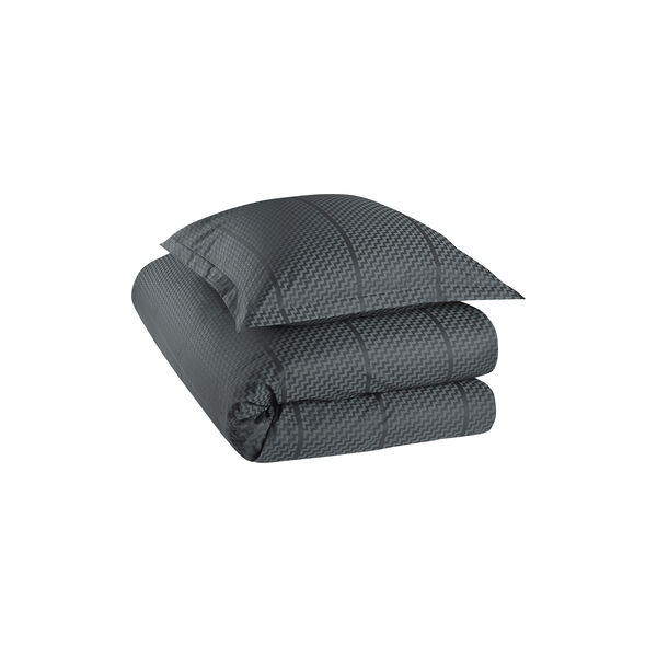 Tripp sengetøy, dark grey, Georg Jensen Damask