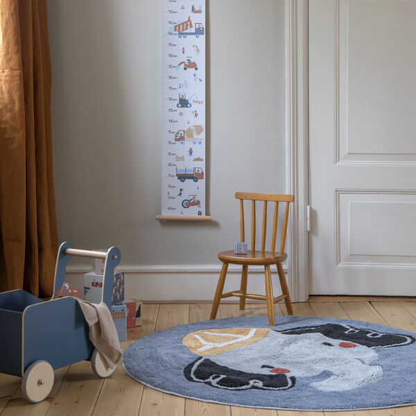 Busy Builders Floor Mat, Sebra