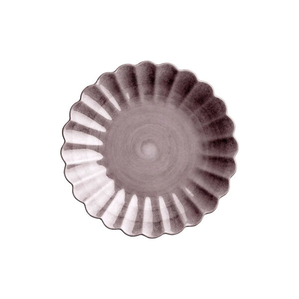 Oyster&nbsp;tallerken&nbsp;20 cm, plum, Mateus