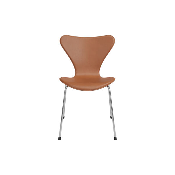 Series 7™ 3107 Tailored stol, saddle brown, Fritz Hansen