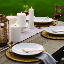 LED Pillar Candle 22 cm, Uyuni Lighting