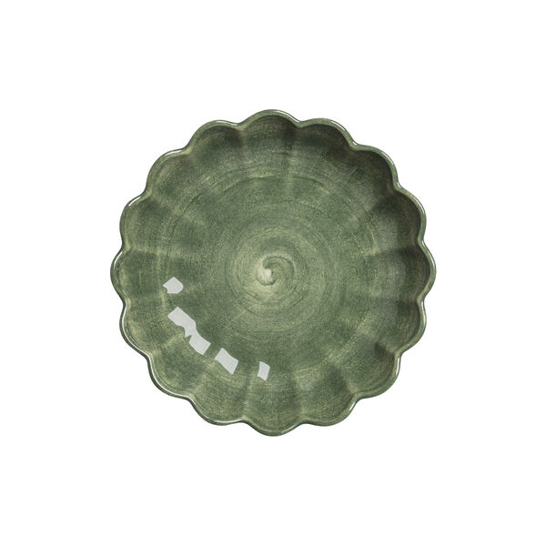 Oyster skål 24cm, forest green, Mateus