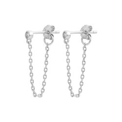 Tuva øreringer, silver, Hultquist Copenhagen