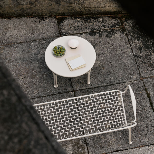 Thorvald SC110 Outdoor Lounge Sofa, ivory, &Tradition