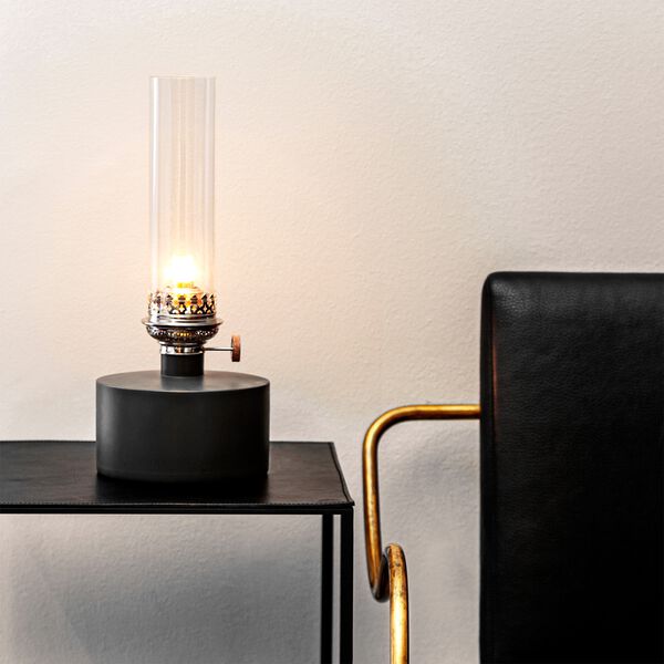 Patina oljelampe stor, Klong