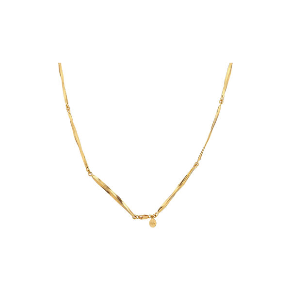 Græs halskjede, gullbelagt, Flora Danica Jewellery