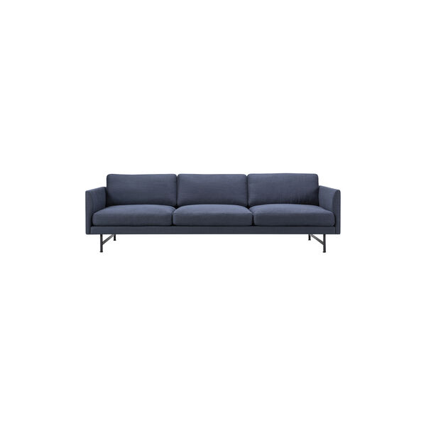 Calmo 3-seter sofa, bl&aring;/svart, Fredericia Furniture