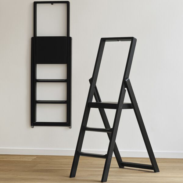 Step Ladder, black, Design House Stockholm