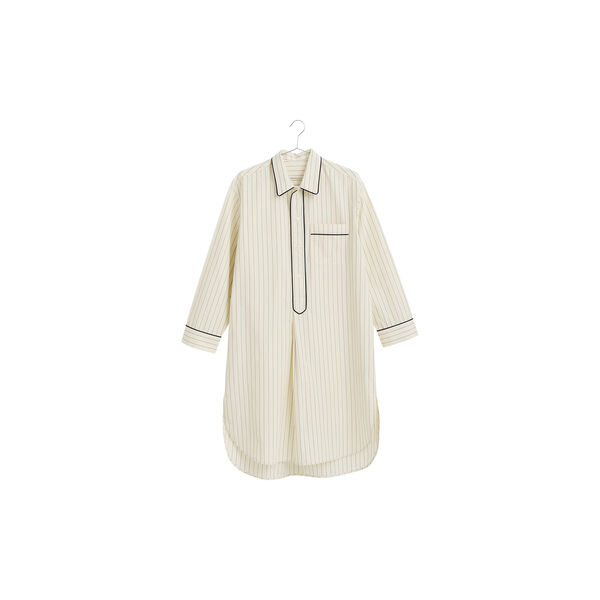 Fineline lang nattskjorte, ivory Fineline lang nattskjorte, ivory, HAY