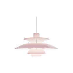 PH 5 320 Opal pendel, opal pale rose, Louis Poulsen