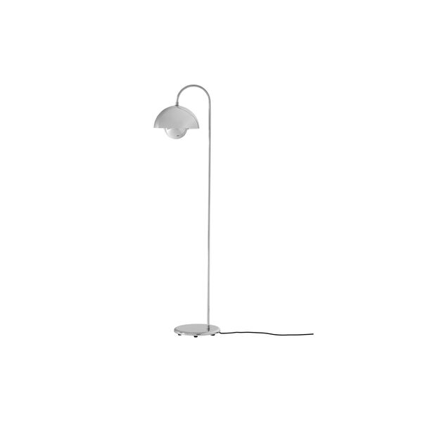 Flowerpot VP12 Floor Lamp, chrome-plated Flowerpot VP12 Floor Lamp, chrome-plated, &Tradition