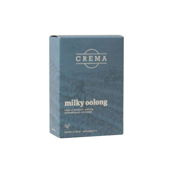 Milky Oolong sort te, Crema