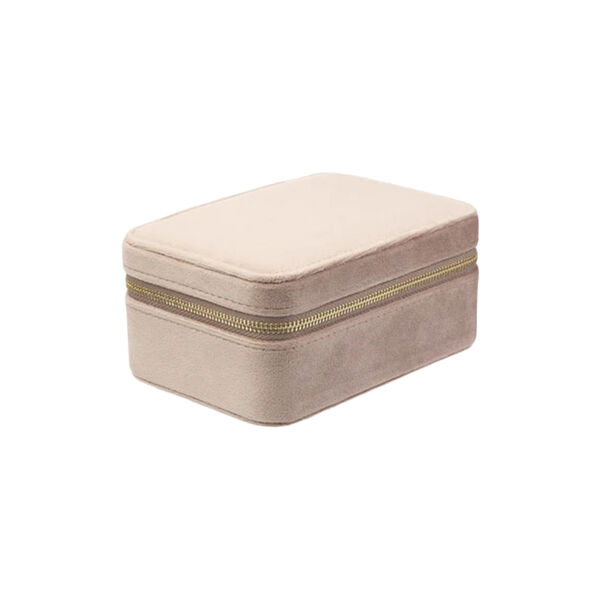 Velvet Jewellery Box, warm taupe Velvet Jewellery Box, warm taupe, DARK department