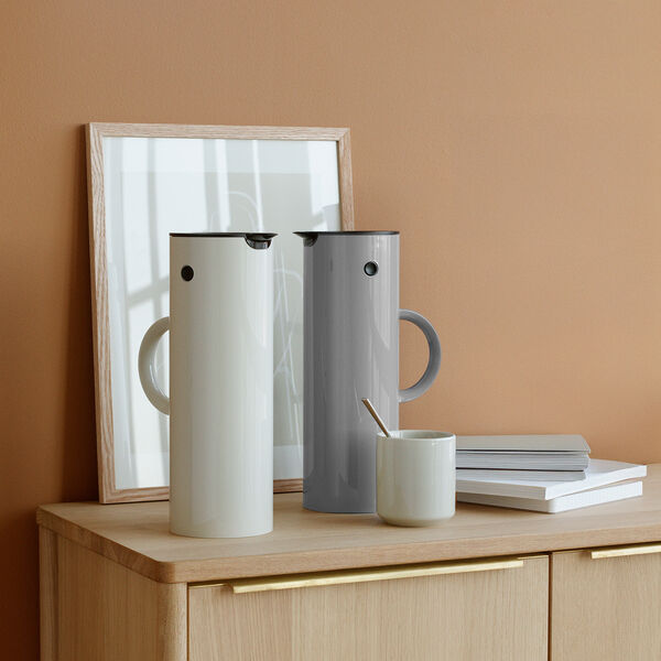 EM77 termokanne 1 L, sand, Stelton