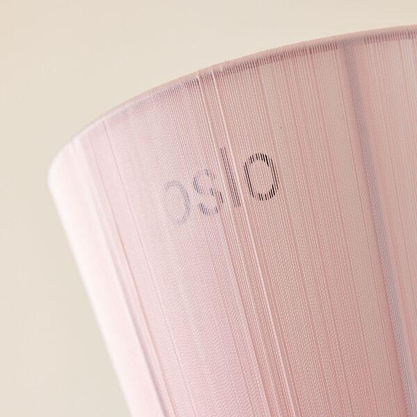 Oslo Wood lampeskjerm, muted pink, Northern