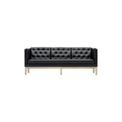 EJ315-3 sofa, svart, Fredericia Furniture