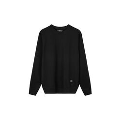 Light Terry Asker Sweat, black, Mads Nørgaard