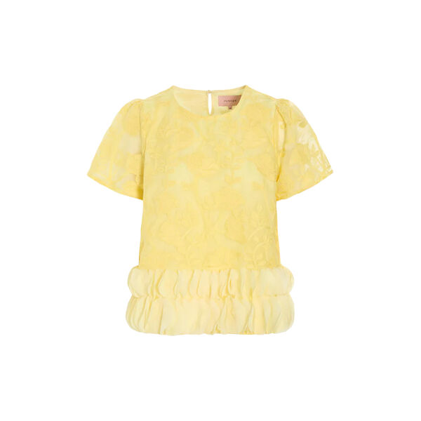 Aiko Blouse, yellow, HUNK&Oslash;N