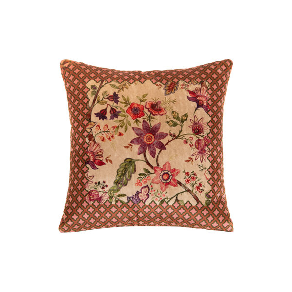 Frati pute 50x50, floral beige, Frati Home