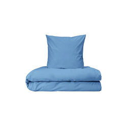 Percale sengetøy, bright blue, Georg Jensen Damask