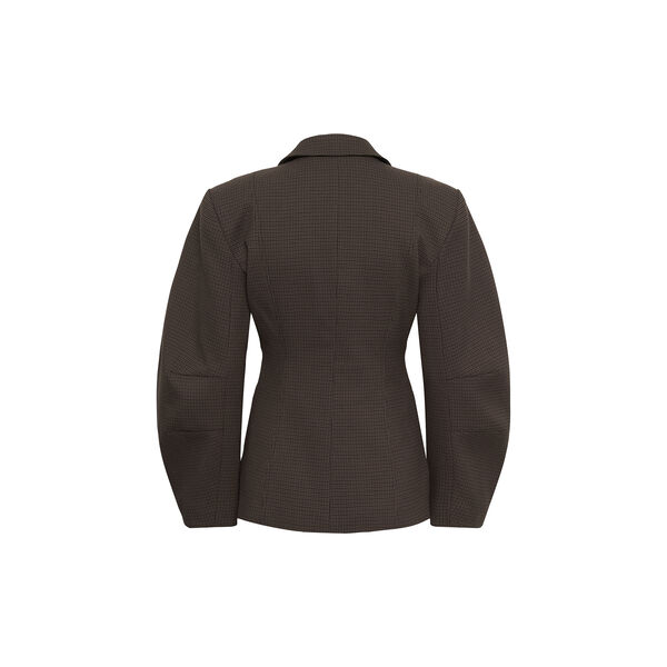GZlamia blazer, slate black herringbone check, Gestuz