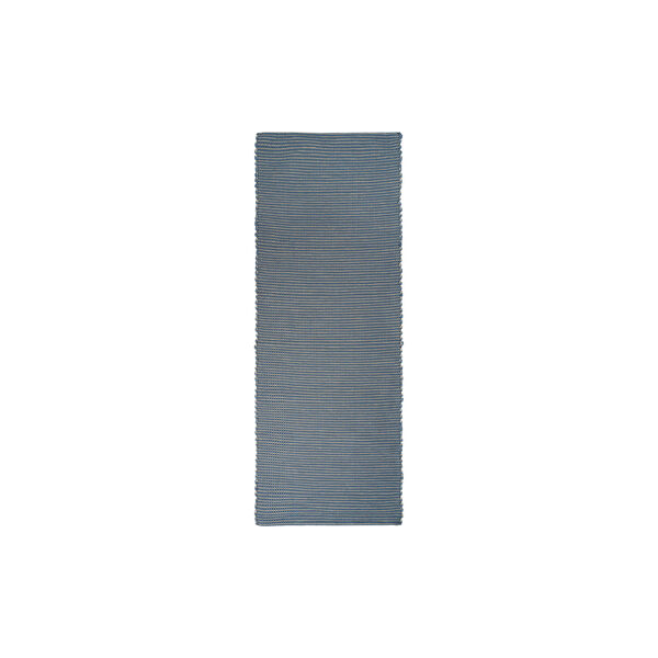 Hazelnut gulvteppe, indigo blue, ELVANG