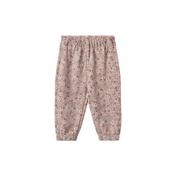 Set Sweatshirt & Trousers Emery, 9899 rose brown flowers, Wheat