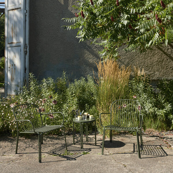 Thorvald SC101 Outdoor Lounge Chair, bronze green, &Tradition