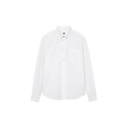 WWAdam Woven Shirt l/s, bright white, Wood Wood